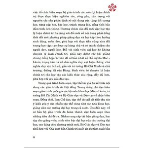 Giáo trình kinh tế chính trị Mác - Lê Nin (Dành cho bậc đại học hệ không chuyên lý luận chính trị)