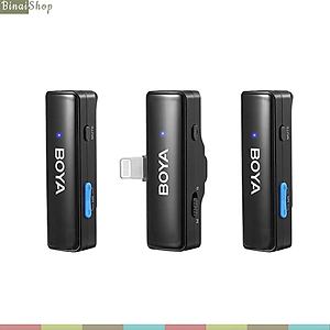 BOYALINK / BOYALINK A1 - Micro Cài Áo Không Dây 2.4GHz Cho IOS, Android, Máy Ảnh, Phạm Vi Thu 100m - Hàng chính hãng