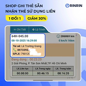 Thẻ lái xe đa năng RFID. Quẹt được tất cả hãng hộp đen. Shop có tích hợp sẵn cho tài xế, hoặc hướng dẫn tích hợp tại nhà