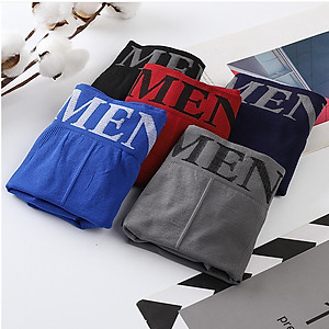 Quần lót nam MEN - Sịp Boxer Cotton mềm mịn co giãn 4 chiều