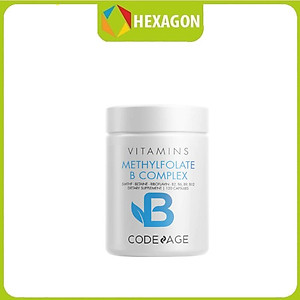 Viên uống bổ não CodeAge Methyl Elite+ - Hỗ Trợ Ngủ Ngon, Tăng Tập Trung, Giảm Stress 120 Viên