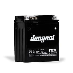 Ắc quy khô miễn bảo dưỡng Đồng Nai PTZ7L | 12V - 7Ah