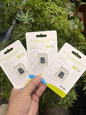 Thẻ nhớ EZVIZ 64Gb chuyên dùng cho camera , chuẩn Class 10 Tốc Độ Cao - Hàng Chính Hãng