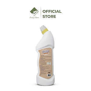 Nước tẩy rửa bồn cầu hữu cơ Ecocare 1L làm sạch, diệt khuẩn, khử mùi hiệu quả với tinh dầu Sả chanh/Quế