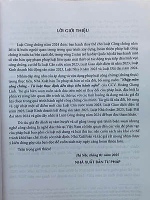 Nhập môn công chứng - Từ luật thực định đến thực tiễn hành nghề (Tái bản lần thứ nhất, có sửa đổi, bổ sung)