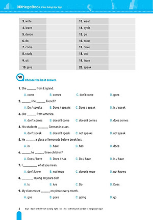 Big 4 Bộ Đề Tự Kiểm Tra 4 Kỹ Năng Nghe - Nói - Đọc - Viết Tiếng Anh (Cơ Bản Và Nâng Cao) 6 Tập 1 (Global) _Mega