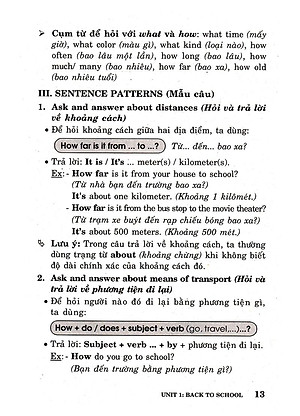 Sổ Tay Tiếng Anh - Lớp 7