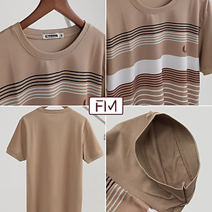 Áo thun nam ngắn tay, chất liệu thoáng mát, thiết kế cổ điển phù hợp mọi hoạt động - FORMEN SHOP - FMPS171