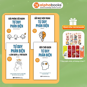 Combo 4 cuốn về Tư Duy Phản Biện