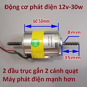 Động cơ từ Brushless phát điện 60w