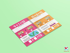 Bộ Sách Tự Xóa Thông Minh - Bé Làm Quen Với Toán Học (5 -7 tuổi) (Tặng Kèm Bút Xóa)