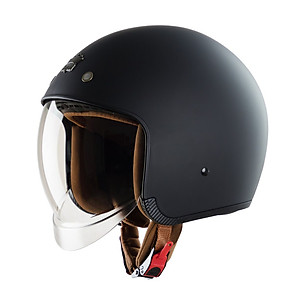 Nón bảo hiểm 3/4 kính âm Royal M139 Đen nhám cao cấp Lót tháo rời, che hết mặt