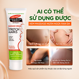 Kem ngăn ngừa và phục hồi rạn da giữa thai kỳ Palmer's 125g