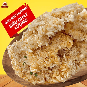 Cơm cháy nếp chà bông heo (không cay) gói 200g - Cơm cháy Ninh Bình