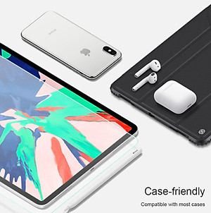Miếng dán màn hình kính cường lực cho iPad Air 4 hiệu Nillkin Amazing H+ Pro (mỏng 0.2 mm, vát cạnh 2.5D, chống trầy, chống va đập) - Hàng chính hãng
