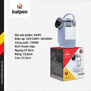 Bình Thủy Điện-Bình Đun Nước Cao Cấp 1350W-2.5L Model KK99 Hàng Chính Hãng KALPEN-GIA DỤNG ĐỨC Bảo Hành 2 Năm