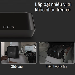 Máy khử mùi, lọc không khí trên xe ô tô Philips GP5201- Hàng nhập khẩu