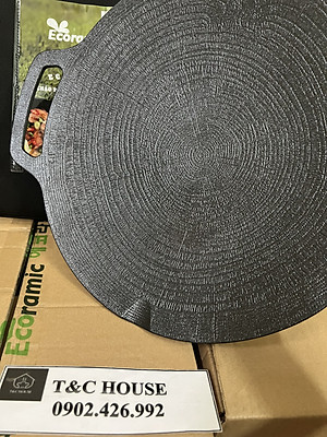 Chảo Đá Nướng Chống Dính 33cm ECORAMIC Chính Hãng