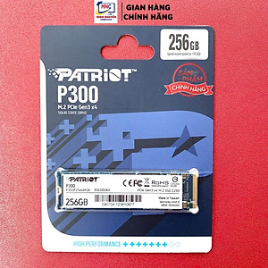 Ổ cứng SSD PATRIOT 256G P300 M.2 2280 NVMe Gen 3x4 - P300P128GM28 - Hàng Chính Hãng