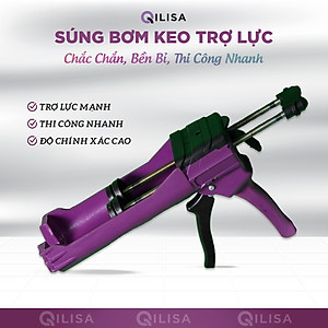 Combo Keo Chà Ron Qilisa và Súng Bơm Keo Chà Ron Loại Thường - Giải Pháp Tối Ưu Cho Mọi Công Trình