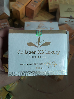 Kem Body Collagen X3 Luxury + Kem Face + Kích trắng da 