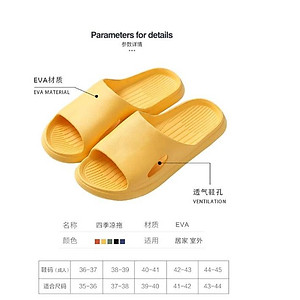 Dép đi trong nhà, mang trong văn phòng, nhà tắm, Dép quai ngang, chất liệu nhựa xốp siêu bền chống trơn trượt DNL39