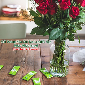 Gói Cắm Hoa Tươi Lâu Gấp 2 Lần Và 14 Ngày Không Thay Nước Loại 5gr Longlife (Bộ 50 gói)