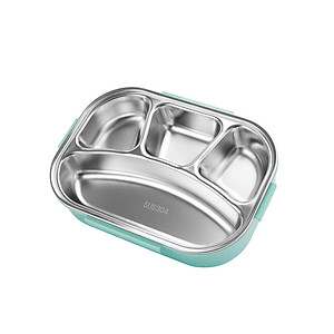 Hộp cơm cho trẻ em chia ngăn inox 304 Elmich Babycare EL0009 - Hàng chính hãng