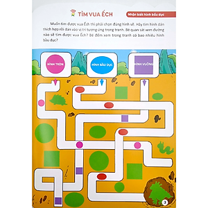 Sách Bóc Dán Hình Thông Minh Phát Triển Khả Năng Tư Duy Toán Học IQ EQ CQ (4-5 Tuổi) - 188 Sticker (Quyển 2)