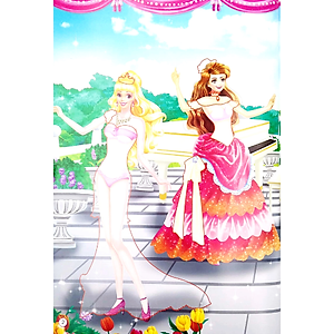 1000 hình dán trang phục công chúa - Công chúa hoa lệ (Sách bản quyền) - Tái bản