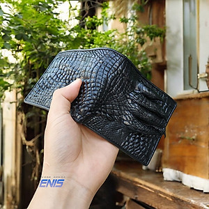 Ví Nam Da Cá Sấu 2 Mặt. Nguyên Bàn Tay Có Móng Đẹp - Phong Cách