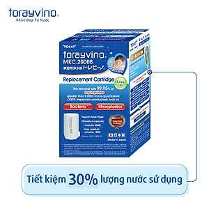 Lõi lọc nước thay thế tại vòi Torayvino MKC.2000B - Uống trực tiếp tại vòi - 2000L - Hàng chính hãng Nhật Bản