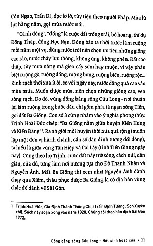 Sách Sơn Nam - ĐBSCL - Nét Sinh Hoạt Xưa, Văn Minh Miệt Vườn (Mới)