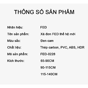 Xà Đơn Treo Tường Thế Hệ Mới FED-0228