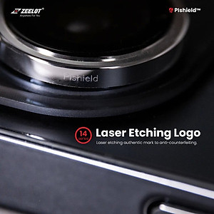 Miếng Dán Kính Cường Lực Camera Lens ZEELOT PISHIELD Dành Cho iPhone 14 Pro / 14 ProMax - Hàng Chính Hãng