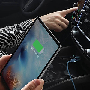 Tẩu củ sạc nhanh 40W cổng PD type c và USB hiệu Baseus Goldern Contactor  Pro đa năng cho xe hơi / xe ô tô trang bị LED đổi màu, Quick Charge 3.0 / Quick Chagre 4.0, PD 3.0, smartchip BPS 2.0 - Hàng nhập khẩu