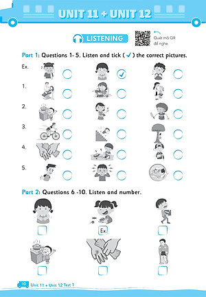 Sách Big 4 Bộ Đề Tự Kiểm Tra 4 Kỹ Năng Nghe - Nói - Đọc - Viết (Cơ Bản Và Nâng Cao) Tiếng Anh Lớp 5 Tập 2