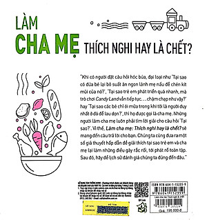 Sách Làm Cha Mẹ: Thích Nghi Hay Là Chết?