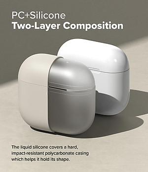 Vỏ ốp dành cho AirPods 4 RINGKE Silicone - Hàng Chính Hãng