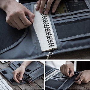 Túi đựng văn kiện giấy tờ tài liệu văn phòng đa năng gấp gọn du lịch Mai Lee - Hàng chính hãng