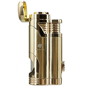Vỏ Hột Quẹt Bật Lửa Khò 2 Tia  COB-359 Thiết Kế Đẹp Độc Lạ Lửa Khò Mạnh Mẽ - Dùng Gas Đá Cao Cấp