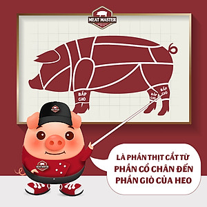 Bắp giò rút xương Meat Master ( 400G ) hạn sử dụng từ 1 tới 2 ngày - Giao nhanh