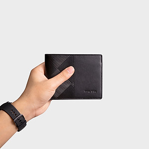 Ví nam da bò Trita ( Thời trang nam dáng ngang - Ví da RVN05 )