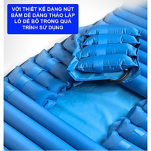 Đệm hơi chống loét, Nệm hơi chống loét NIKITA – hỗ trợ chăm sóc cá nhân, Máy bơm hoạt động êm ái, thoáng khí dễ chịu.