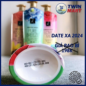 Date xa Dầu gội Elastine hương nước hoa - Hàn Quốc - hương Love Me 1000ml