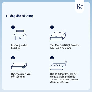 Tấm Giải Nhiệt IceGuard™ (IceGuard Pad) Ru9 | Mát Lạnh Cho Giấc Ngủ | Chiếu Điều Hòa, Êm Ái | 6 Kích Thước