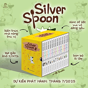 Silver Spoon (Boxset Trọn Bộ 15 Cuốn) - Tặng Kèm Shikishi