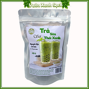 Trà sữa thái xanh / Set nguyên liệu làm trà sữa  trân châu 10 - 12 ly trà sữa thơm ngon / Vườn Xanh Sạch 