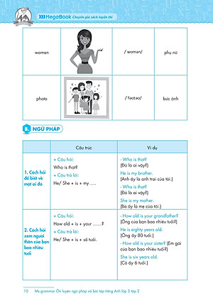 Sách Ms Grammar Ôn Luyện Ngữ Pháp Và Bài Tập Tiếng Anh Lớp 3 Tập 2