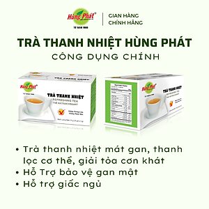 Trà Thanh Nhiệt 25 Gói/Hộp - Refreshing Tea - Thương hiệu Hùng Phát